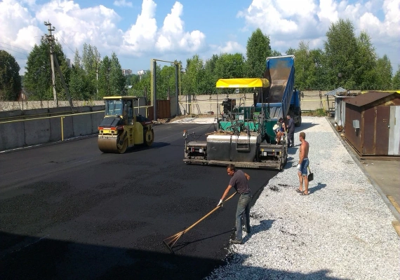 Устройство автодорог в Снегирях и Истринском районе